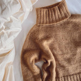 <b>Pattern: PetiteKnit </b><br>Caramel Sweater (Printed)