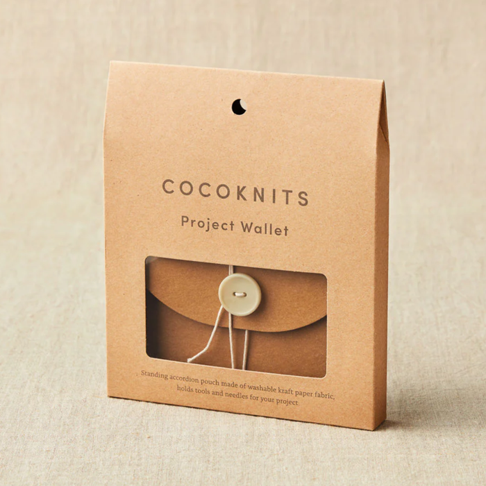 Cocoknits Kraft Project Wallet
