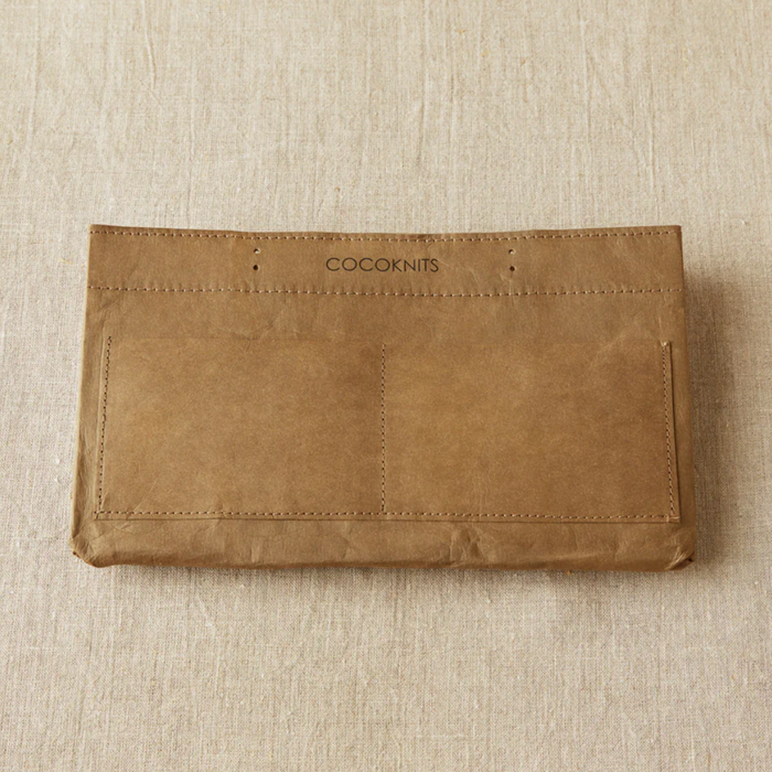 Cocoknit Kraft Caddy - Olive (without Leather Handles)