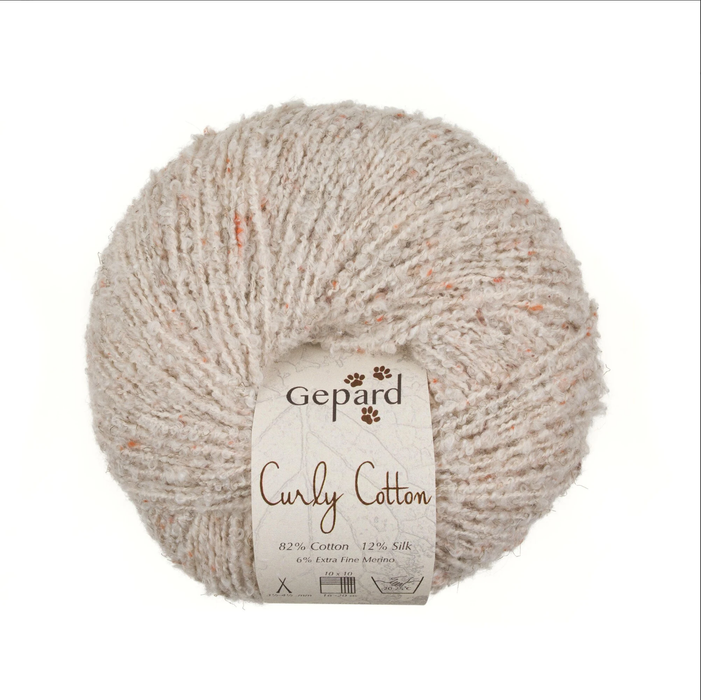 Curly Cotton  |  Cotton/Silk/Merino Wool