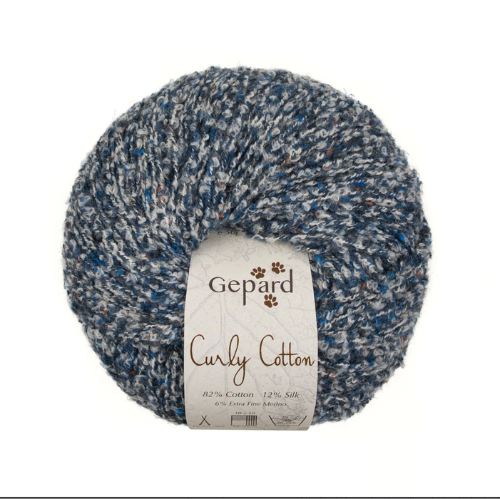 Curly Cotton  |  Cotton/Silk/Merino Wool