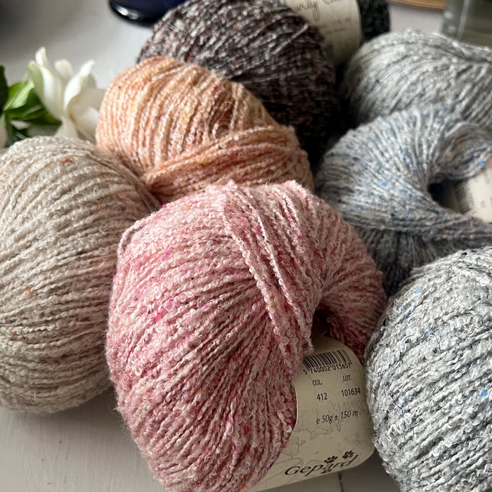 Curly Cotton  |  Cotton/Silk/Merino Wool