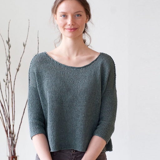 Davis Sweater by Pam Allen for Quince & Co