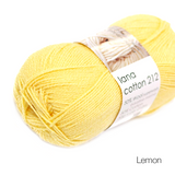 <b>Hjertegarn Lana Cotton 212 </b><br> Merino Wool & Cotton