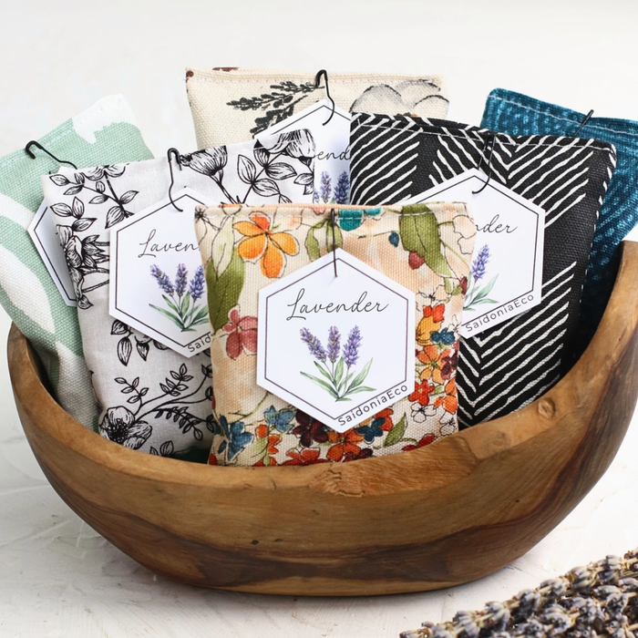 Dried Organic Lavender Sachet by SaidoniaEco