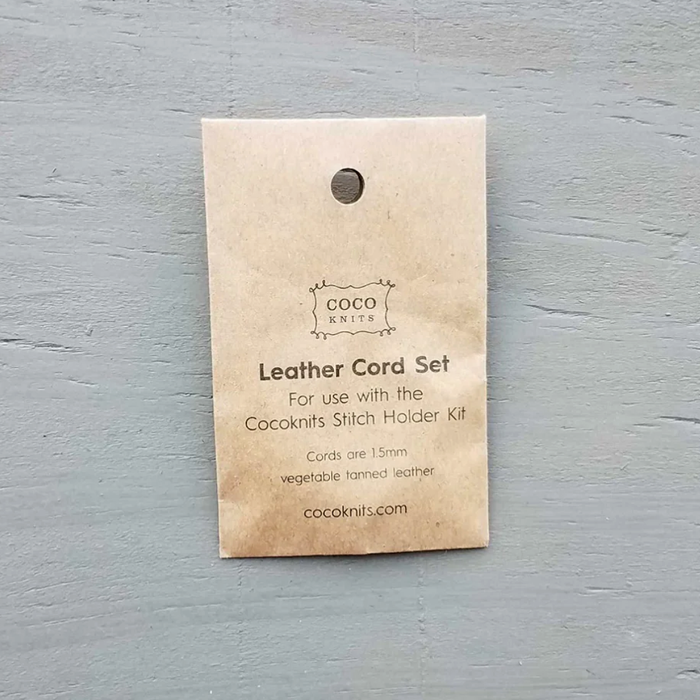 Cocoknits Leather Cord Set