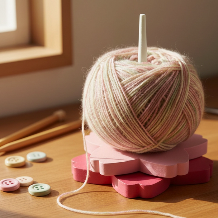 Loops and Layers   |  Cherry Blossom Yarn Spinner