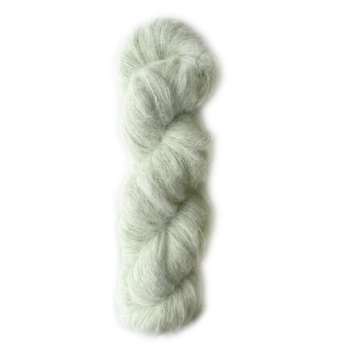 Hand-Dyed Lace Baby Suri Alpaca / Silk WITH SPARKLE