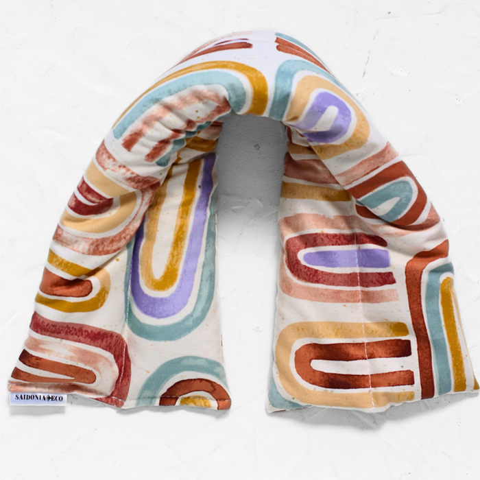 Neck and Body Heating/Cooling Pad - Boho Arches
