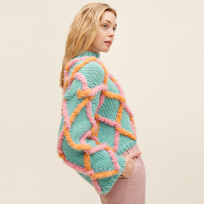 Net Sweater  | Ravelry PDF