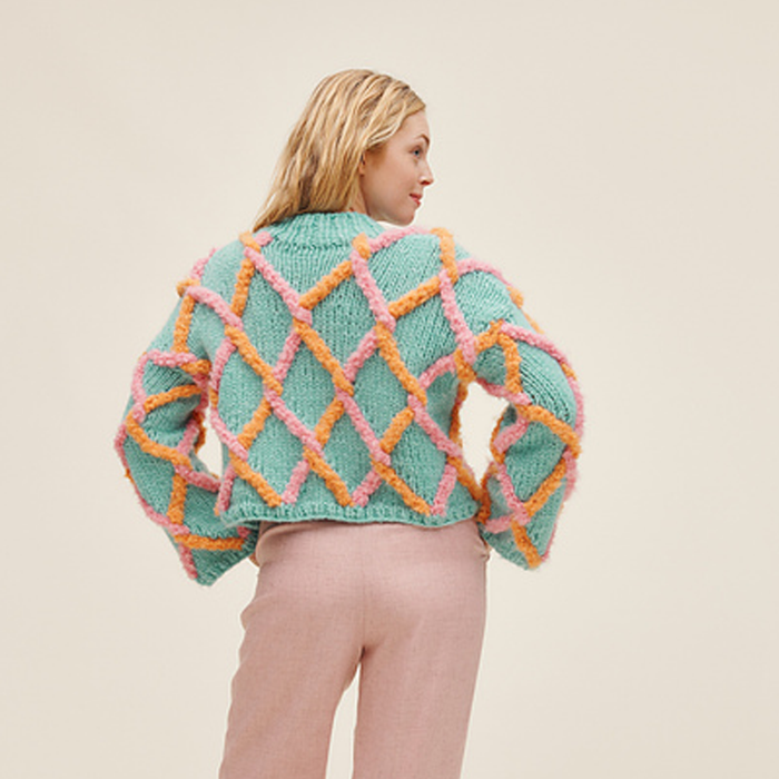 Net Sweater  | Ravelry PDF