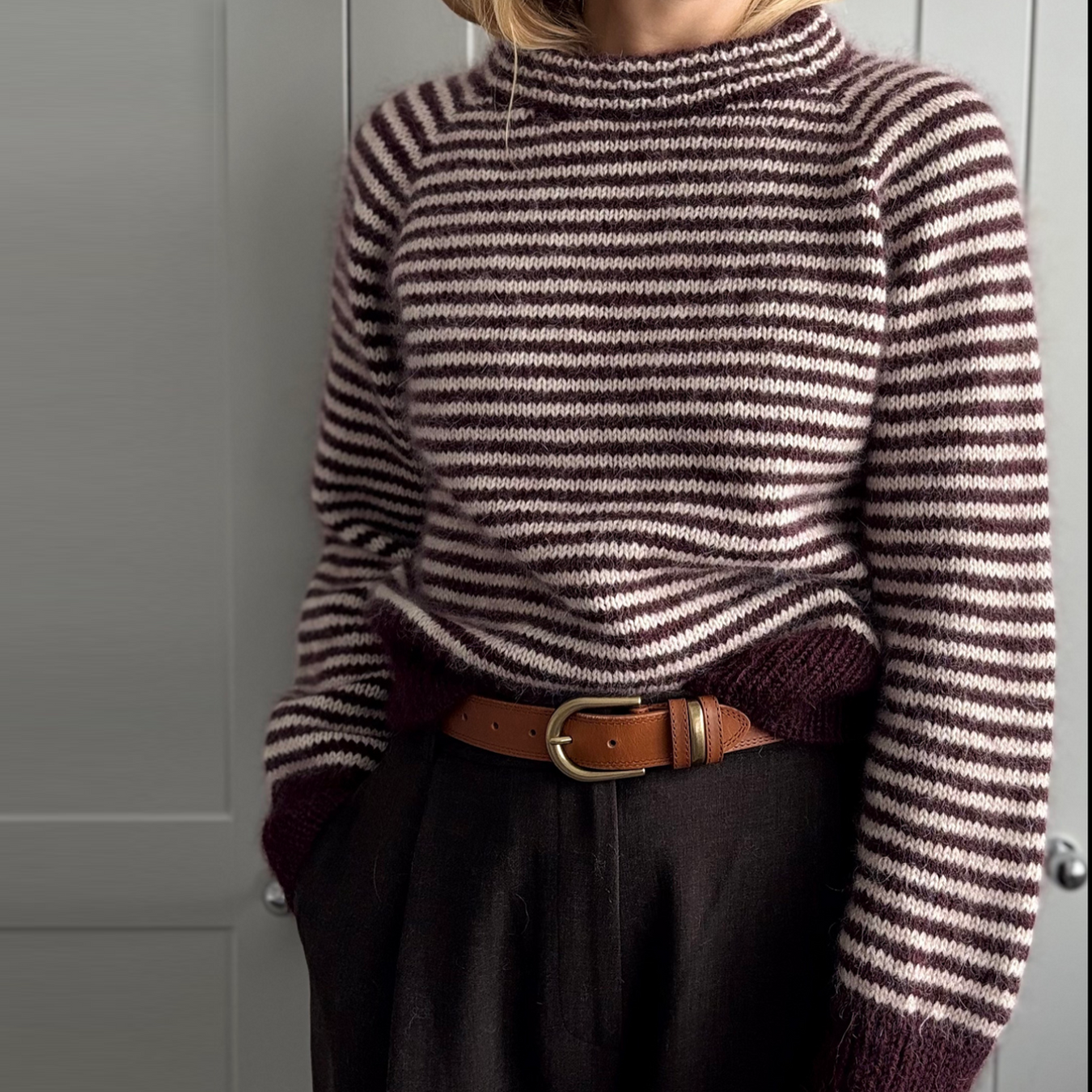 Coco Amour Knitwear  Normandy Sweater with Kid Mohair Silk
