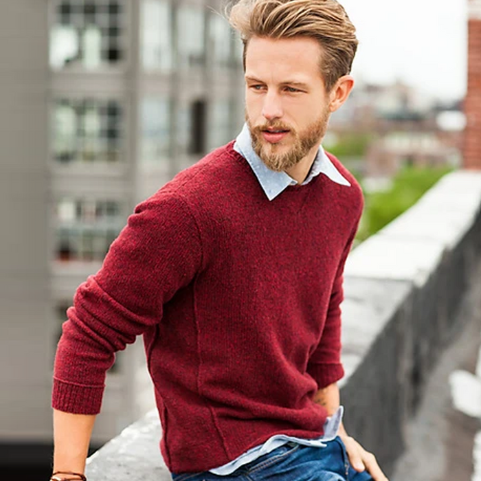 Redford by Julie Hoover | Knitted with Brooklyn Tweed Loft Redford by Julie Hoover | Knitted with Brooklyn Tweed Loft