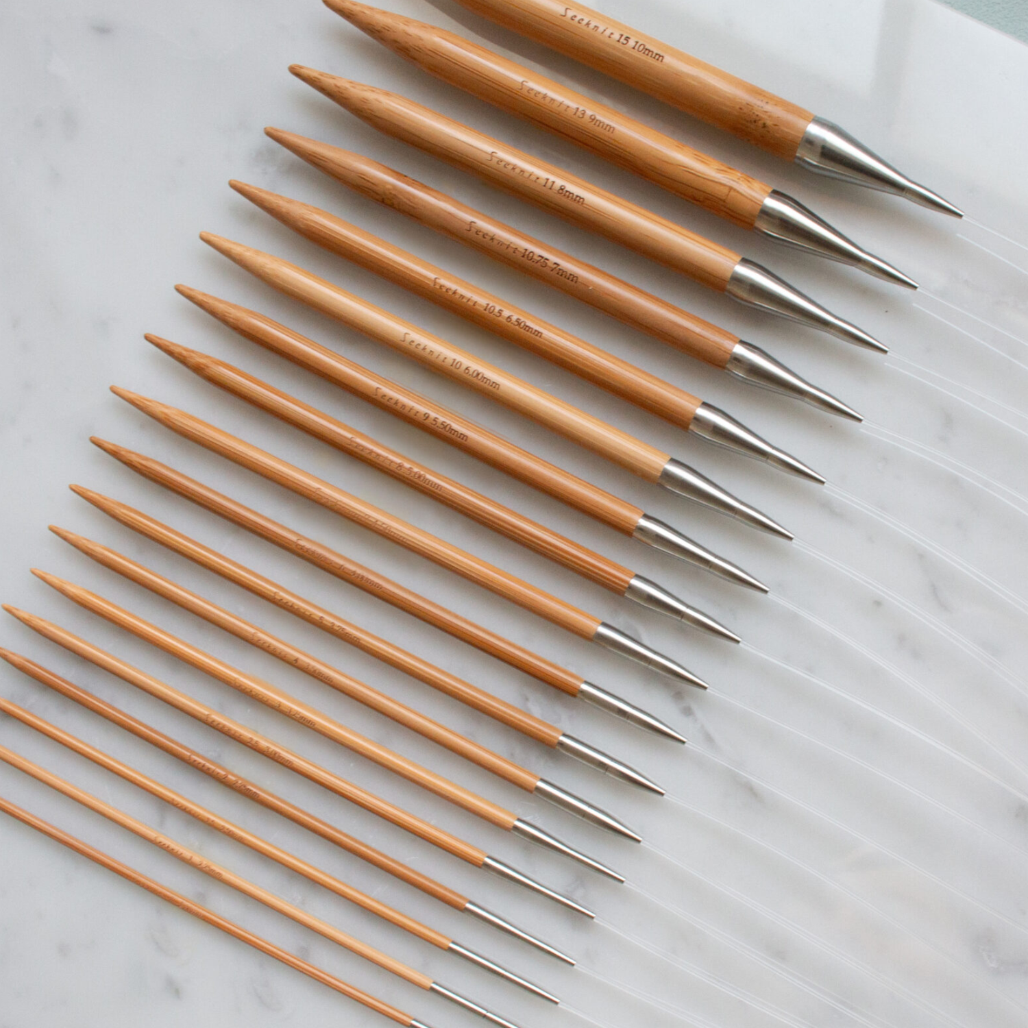 SeeKnit Curve Circular Needles set are back in stock