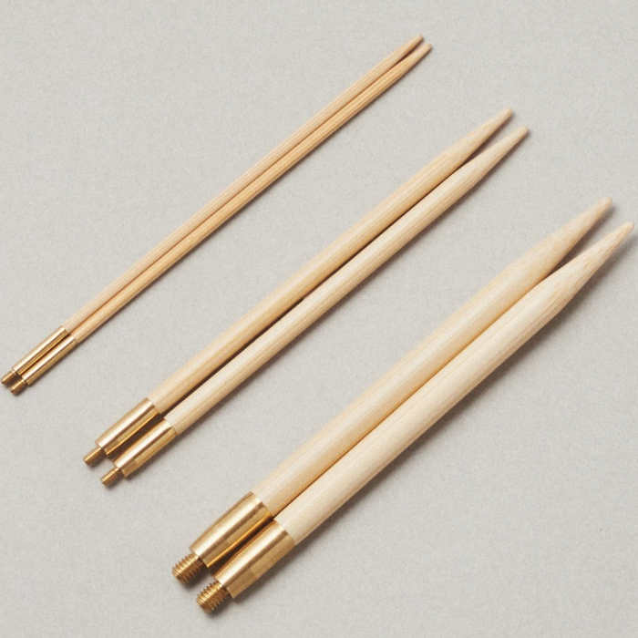 Shirotake Beginner /Nordic Set - Interchangeable Circular Needle Set, 14 cm/4 sizes