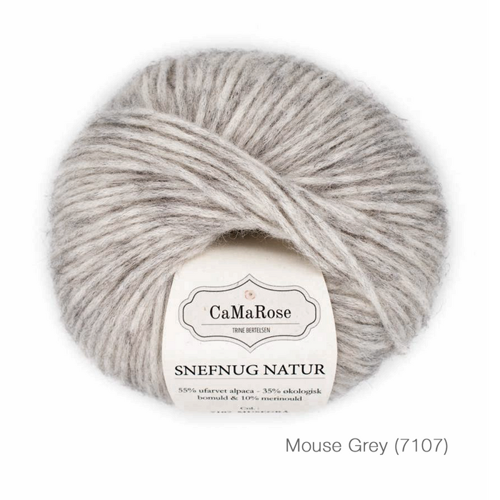 Snefnug NATUR   |  Alpaca, Merino Wool & Cotton