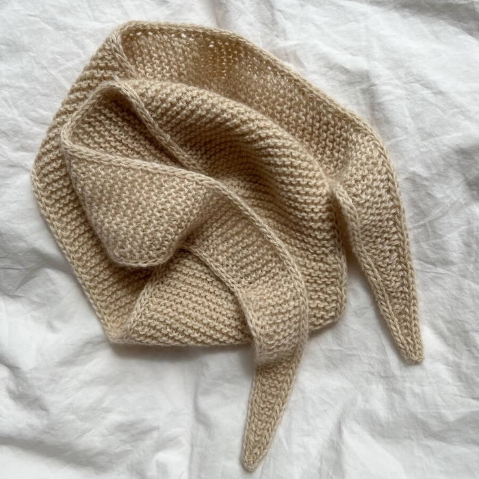 KIT - Sophie Scarf by PetiteKnit & Hand-Dyed IAM Merino/Seaweed