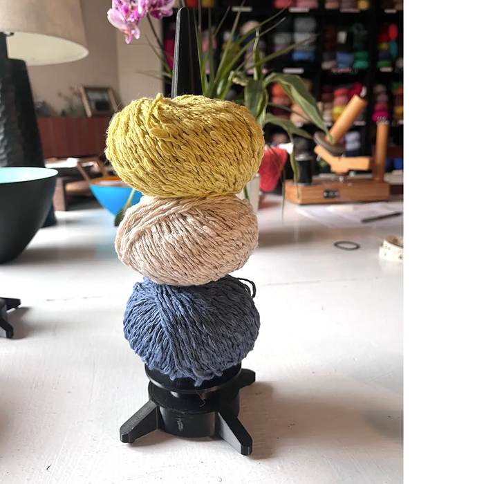 SpoolEZ  |  Ball Yarn Unwinder + Transfer Sleeve