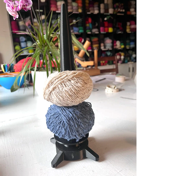SpoolEZ  |  Ball Yarn Unwinder + Transfer Sleeve