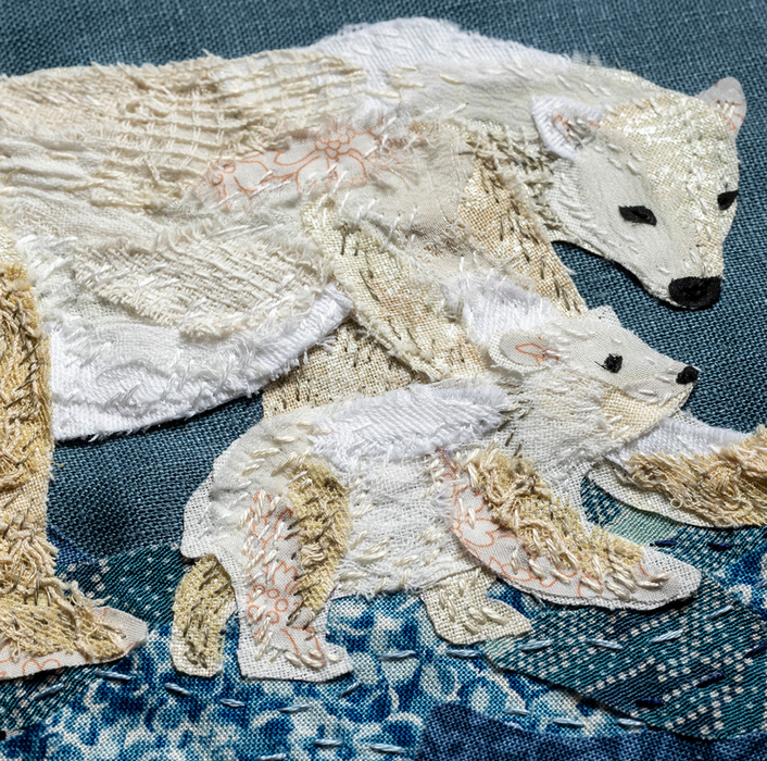 Polar Bear Slow Stitching Kit