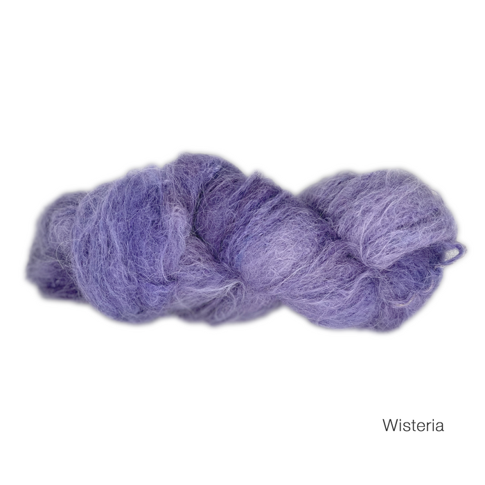 Hand-Dyed DK Baby Suri Alpaca & Merino