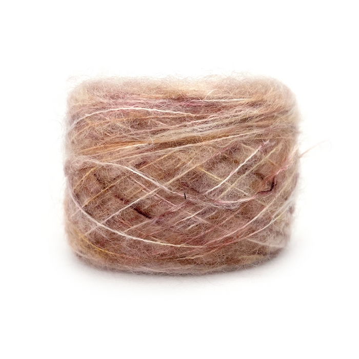 Hand-Dyed Lace Baby Suri Alpaca & Silk