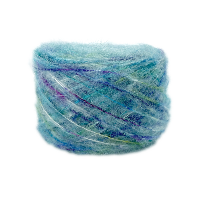 Hand-Dyed Lace Baby Suri Alpaca & Silk