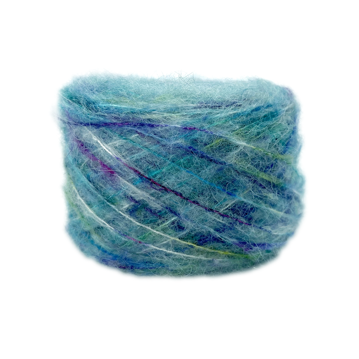 Hand-Dyed Lace Baby Suri Alpaca & Silk