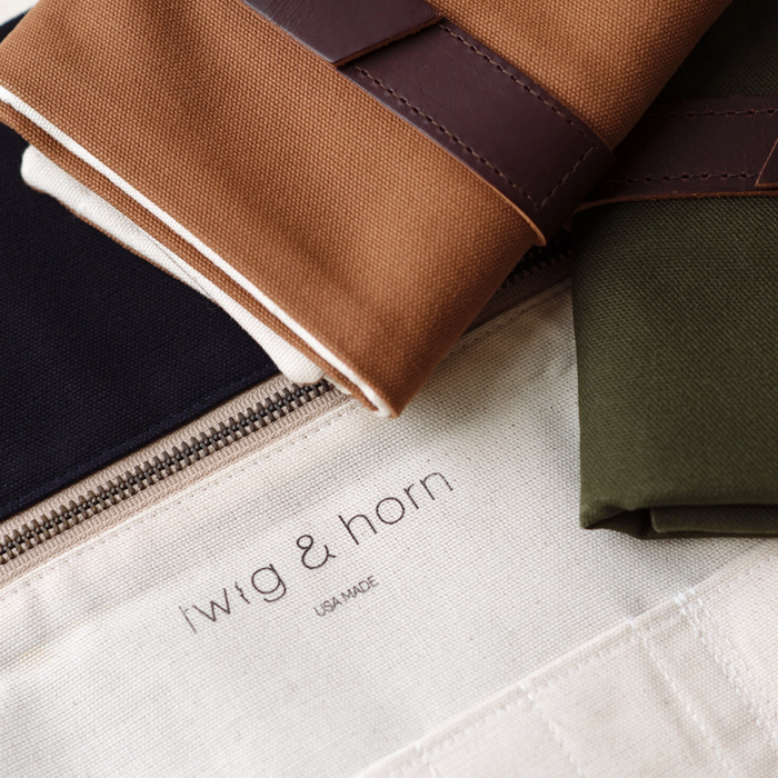 Twig & Horn   |  Standard Canvas Interchangeable Needle Case - Jam