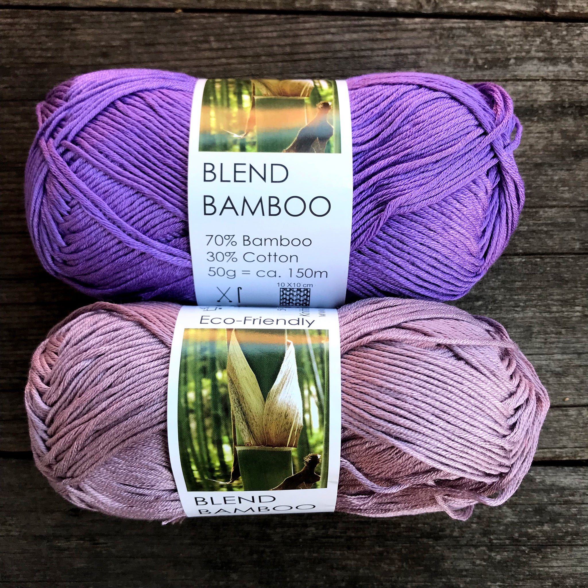 Working with Bamboo and Cotton Yarns