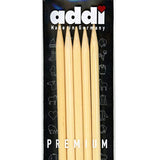 addi Double Pointed Bamboo<br> Knitting Needles